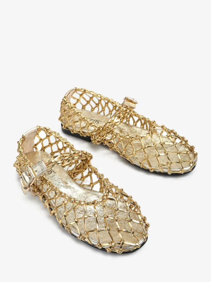 AŻUROWE BALERINY HEGO'S MILANO