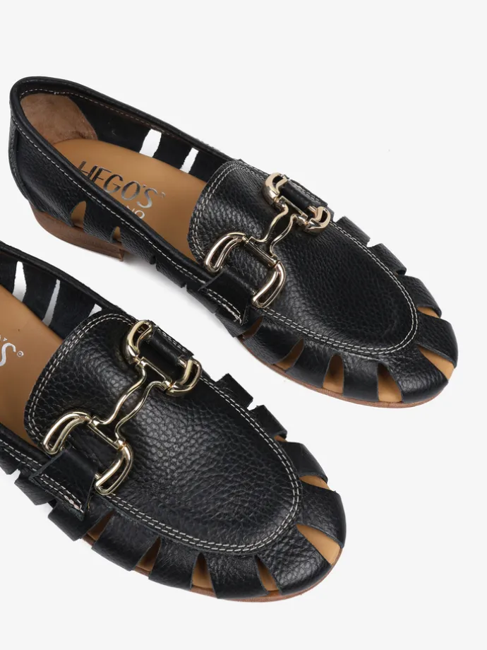 AŻUROWE MOKASYNY HEGO'S Milano