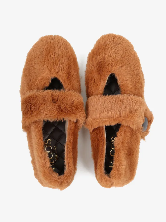 BALERINY ZE SZTUCZNEGO FUTRA HEGO'S MILANO