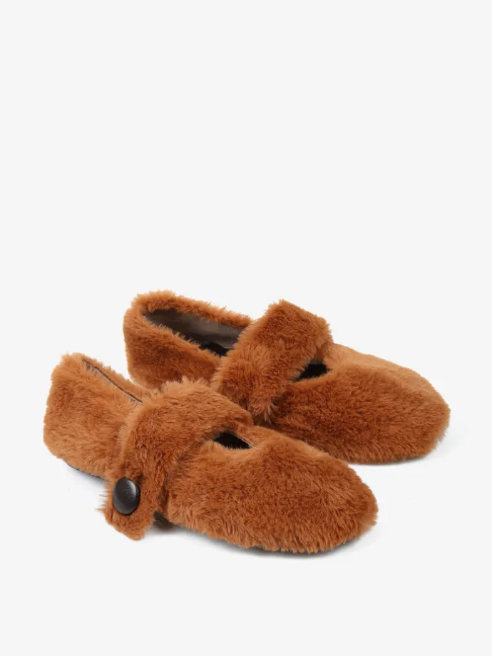 BALERINY ZE SZTUCZNEGO FUTRA HEGO'S MILANO