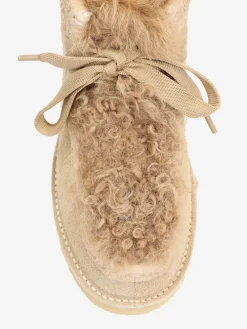 BEŻOWE NA PLATFORMIE ŚNIEGOWCE NANKU