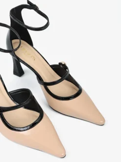 BEŻOWE SZPILKI HEGO'S Milano