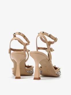 BEŻOWE SZPILKI HEGO'S Milano