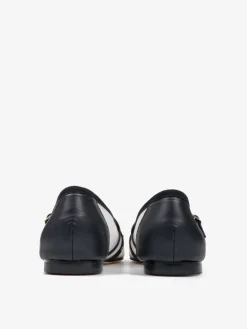 BIAŁE BALERINY Z HAFTEM HEGO'S Milano