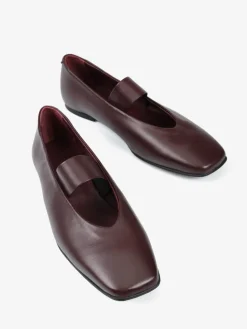 BORDOWE BALERINY MARY JANE HEGO'S Milano