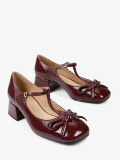 BORDOWE CZÓŁENKA MARY JANE HEGO'S Milano