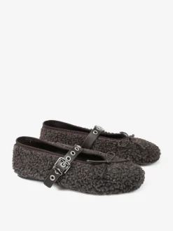 BRĄZOWE BALERINY HEGO'S MILANO