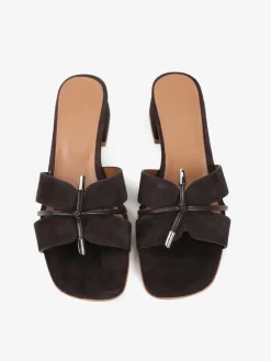 BRĄZOWE KLAPKI HEGO'S Milano