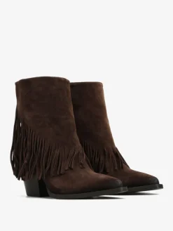 BRĄZOWE KOWBOJKI HEGO'S MILANO