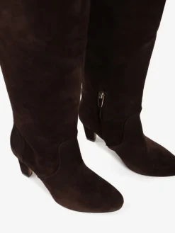 BRĄZOWE KOZAKI ZA KOLANO HEGO'S MILANO