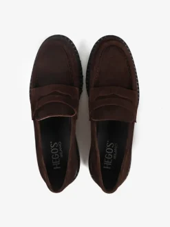 BRĄZOWE MOKASYNY HEGO'S Milano