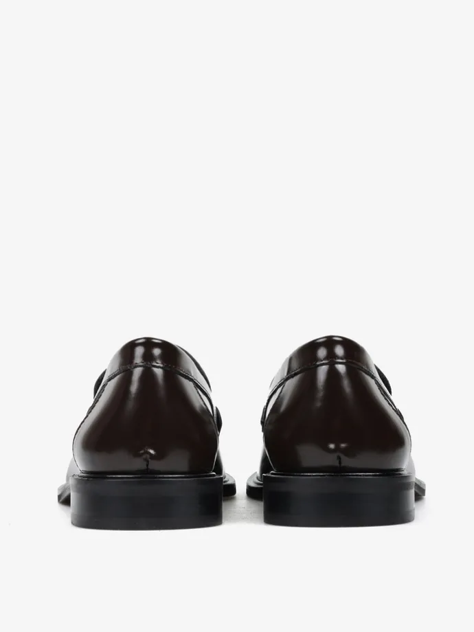 BRĄZOWE MOKASYNY HEGO'S Milano