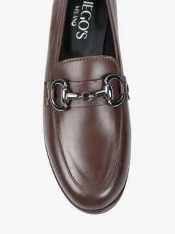 BRĄZOWE MOKASYNY HEGO'S Milano