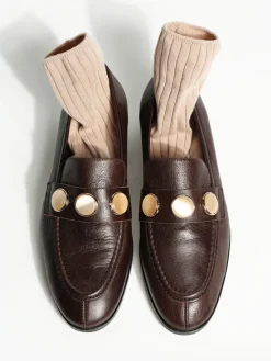 BRĄZOWE MOKASYNY HEGO'S Milano