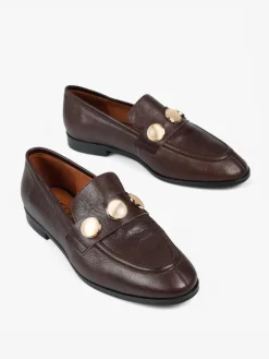 BRĄZOWE MOKASYNY HEGO'S Milano