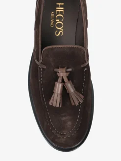 BRĄZOWE MOKASYNY HEGO'S Milano