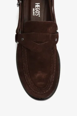 BRĄZOWE MOKASYNY HEGO'S MILANO
