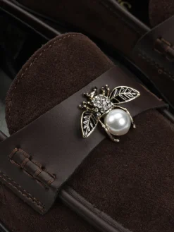 BRĄZOWE MOKASYNY HEGO'S MILANO