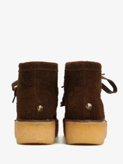 BRĄZOWE ŚNIEGOWCE NA PLATFORMIE NANKU