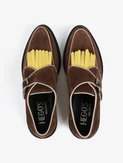 BRĄZOWE PÓŁBUTY HEGO'S Milano