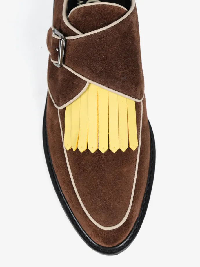 BRĄZOWE PÓŁBUTY HEGO'S Milano