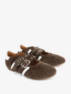 BRĄZOWE SNEAKERSY HEGO'S Milano