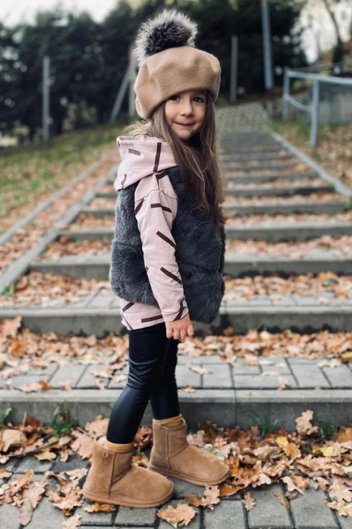 Buty dziecięce Emu Australia Wallaby Mini Chestnut