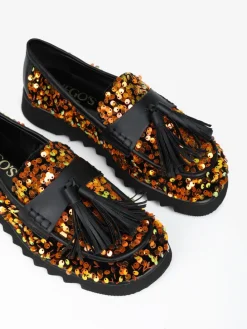 CEKINOWE MOKASYNY HEGO'S MILANO