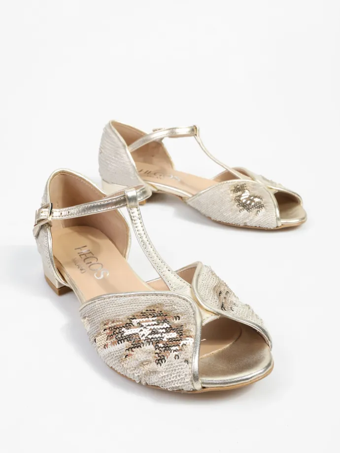 CEKINOWE SANDAŁY HEGO'S Milano