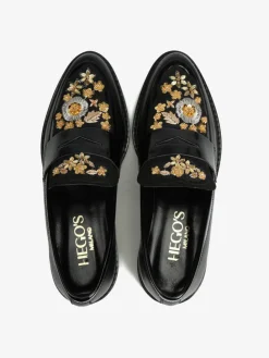 CZARNE MOKASYNY HEGO'S MILANO