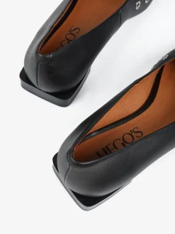 CZARNE BALERINY HEGO'S Milano