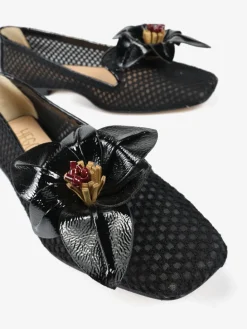 CZARNE BALERINY HEGO'S Milano