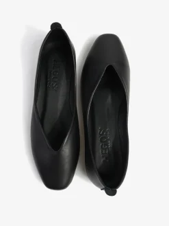 CZARNE BALERINY HEGO'S Milano