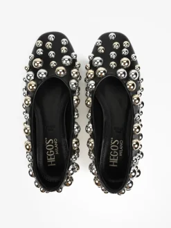 CZARNE BALERINY HEGO'S MILANO