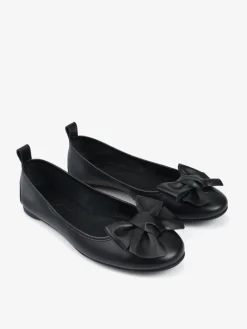 CZARNE BALERINY SKÓRZANE HEGO'S