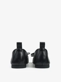 CZARNE BALERINY SKÓRZANE HEGO'S