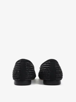 CZARNE BALERINY Z RAFII HEGO'S Milano