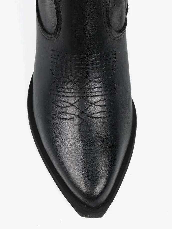 CZARNE KOWBOJKI HEGO'S MILANO