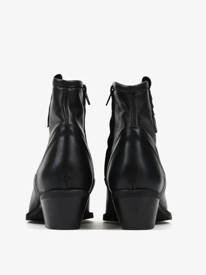 CZARNE KOWBOJKI HEGO'S MILANO