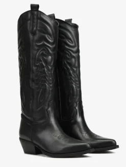 CZARNE KOWBOJKI HEGO'S MILANO