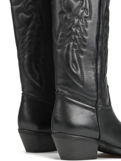 CZARNE KOWBOJKI HEGO'S MILANO