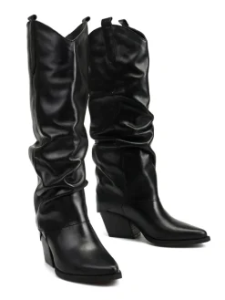 CZARNE KOWBOJKI HEGO'S MILANO