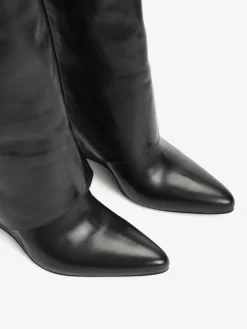 CZARNE KOZAKI HEGO'S MILANO