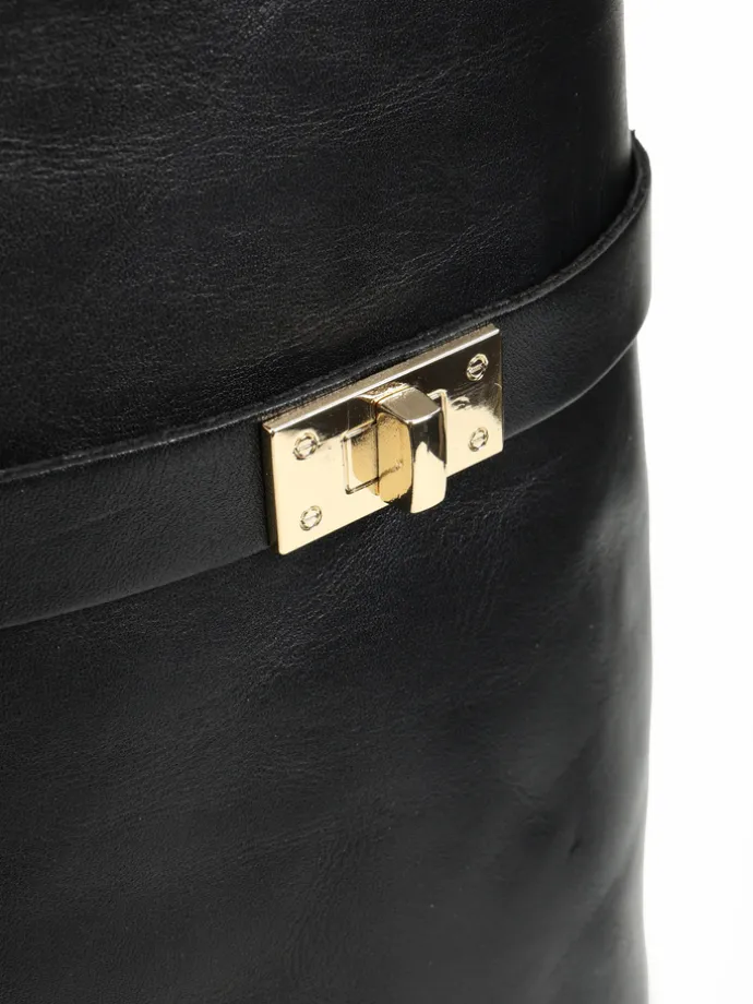 CZARNE KOZAKI HEGO'S MILANO