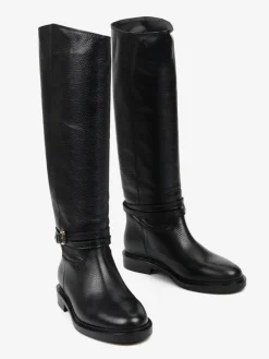 CZARNE KOZAKI HEGO'S MILANO