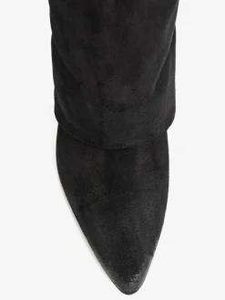 CZARNE KOZAKI NA KOTURNIE HEGO'S MILANO