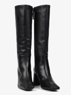 CZARNE KOZAKI NA SŁUPKU HEGO'S MILANO