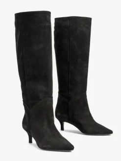 CZARNE KOZAKI NA SZPILCE HEGO'S MILANO