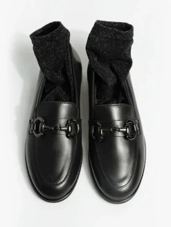 CZARNE MOKASYNY HEGO'S Milano