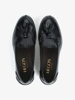 CZARNE MOKASYNY HEGO'S Milano